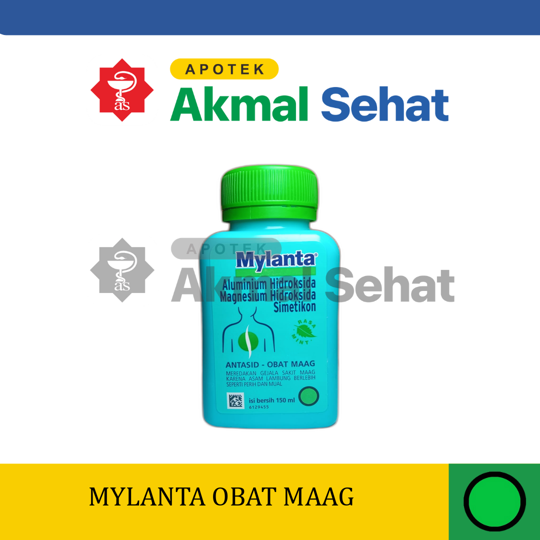 Mylanta Aluminium Hidroksida Magnesium Hidroksida Simetikon